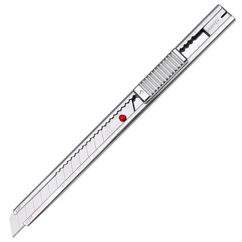 NT Cutter PRO Auto-Lock Stainless Steel Utility Knife (A-1P) 9mm