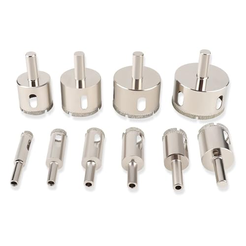 Set de 10 brocas para vidrio de 6 a 30 mm miniatura 1