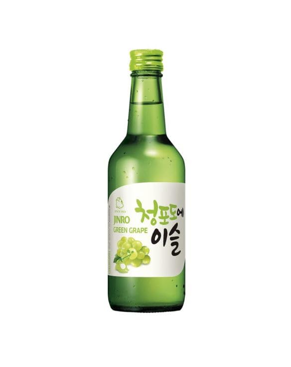 Soju bebida coreana sabor a uva - Pack de 2 uds - 350ml!