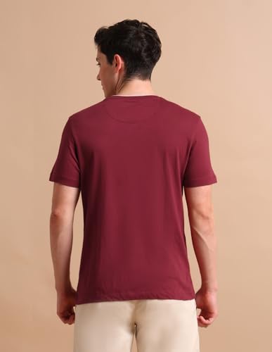 Image of U.S. POLO ASSN. Solid Cotton T-Shirts for Men - Breathable & Comfortable, Half Sleeves Mens Casual T Shirts