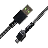 Razer USB Charging Cable Compatible with Naga Pro, DeathAdder V2 Pro, Viper Ultimate, Basilisk Ultimate, Hyperspeed Lightest Cyberpunk 2077 Mouse USB Charger Cord