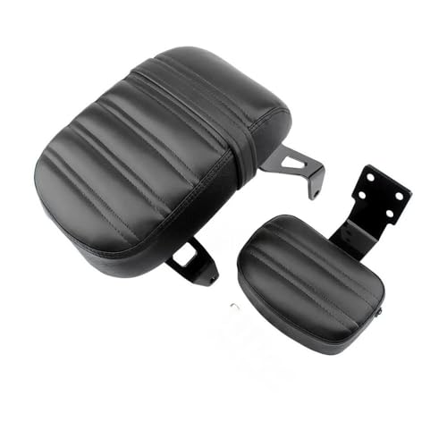 Coussin de dossier pour moto Scout Bobber Twenty 2020-2024 avec siège passager PU