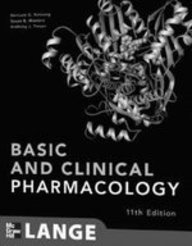 Basic and Clinical Pharmacology, 11th Edition