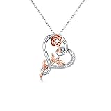 duftproben kaufen douglas 💗🌹Designinspiration💎Die Rose war ein Symbol für wahre Liebe.Liebe ist von unbekannter Herkunft und wächst doch tief. Diese herzförmige Halskette aus Sterlingsilber ist so, als würde die Liebe in einem Herzen ohne Unbekanntes und ohne Grund wachsen.