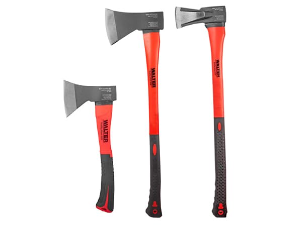 WALTER Axt-Set 3-TLG. 600g Handbeil, 1250g Spaltaxt und 2000g...