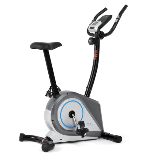 ISE Heimtrainer Fahrrad mit 8-Stufigem Magnetischer Widerstand, Ergometer...