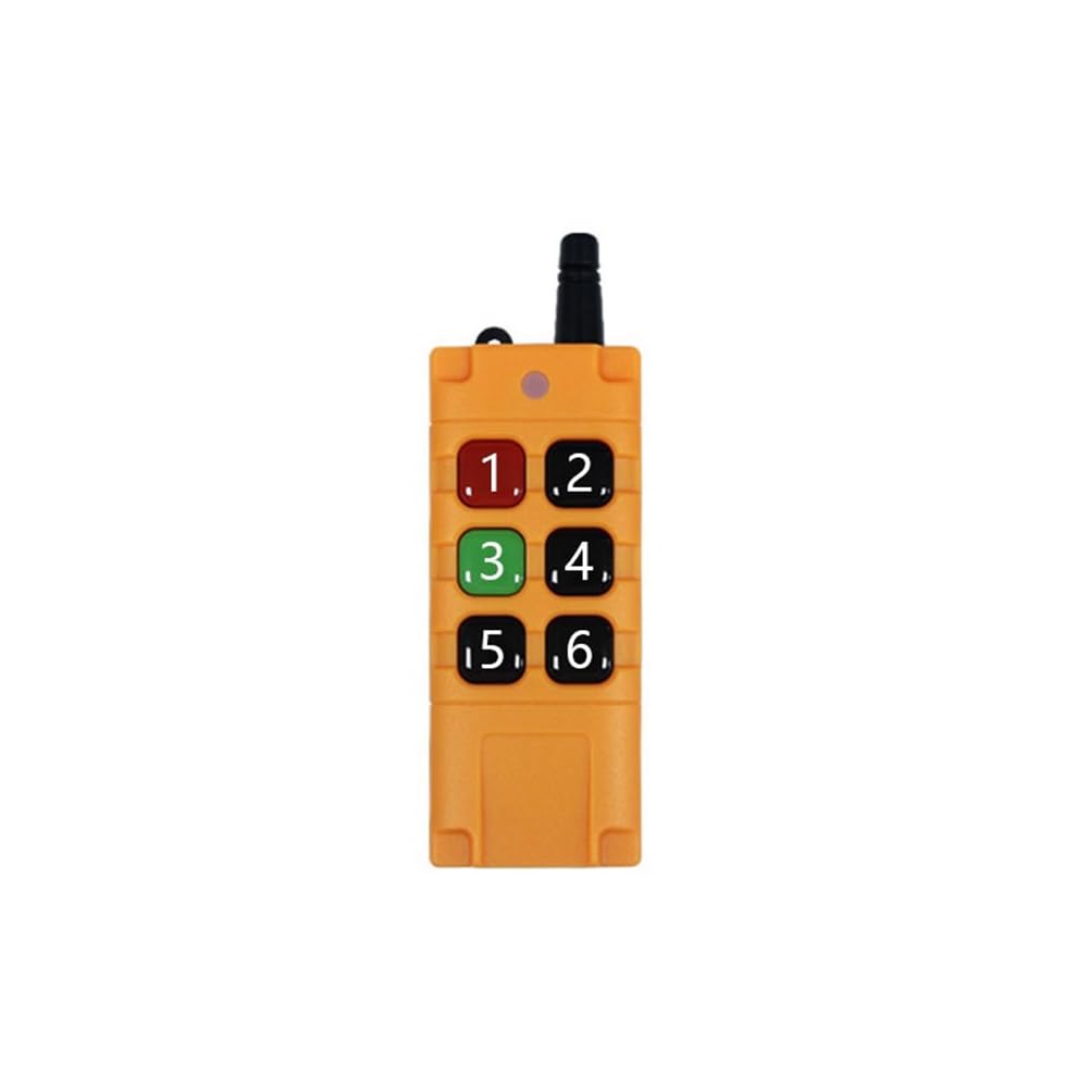 Lanko Potente industriale impermeabile anticaduta 433 MHz 2000 M EV1527 6 pulsanti