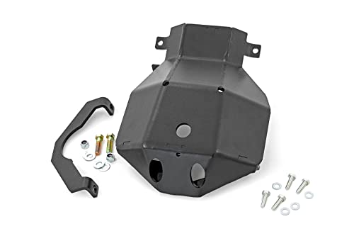 Rough Country Front M210 Diff Skid Plate For 18-22 Jeep Wrangler Jl - 10627 Black #TOP3