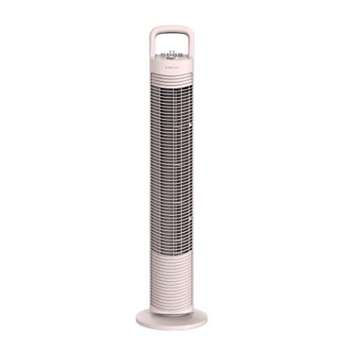 Newlux - Ventilateur tour sans pales W80 (45W) 3 vitesses, oscillation 70°, minuterie 120 min et design compact. Ventilateur sur pied avec moteur en cuivre et...