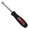 K Tool International 14408 1/4 SAE Nut Driver Set for Garages, Repair Shops and DIY, 3 Length, Alloy Steel Sockets, Hollow Round Shaft, Ergonomic Soft Grip Handle, Color Coded, Red/Black
