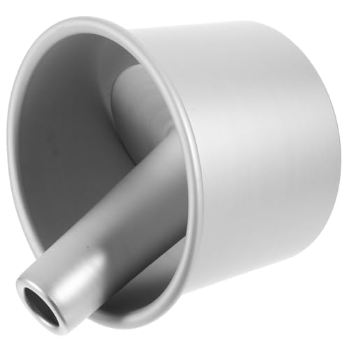 STOBAZA 1Pc Non Stick Round Cake Pan with Removable Bottom for Muffins and Chiffon Cakes Carbon Steel Baking Mold for Kitchen Use for DIY Desserts