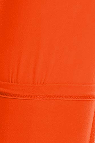 Image of Leggings Depot Women's High Waist Leggings Soft 1 inch Waistband Solid Pants - Regular, Plus, 1X3X, 3X5X