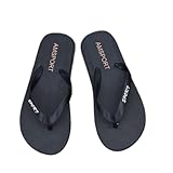 birene Sandalias, Chanclas de Suela de Goma for Hombre, fáciles de Usar y Sencillas Chanclas para Mujer(Black,42 EU)