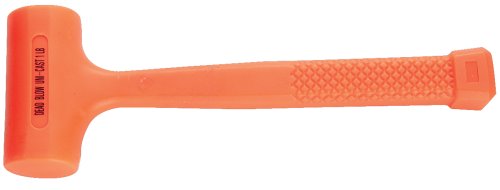 Johnson Level & Tool Fuller Tool 605-9008 8-Ounce Dead Blow Hammer (high vis orange)