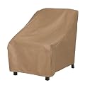 DUCKCOVERS Essential Water-Resistant 36 Inch Patio Lounge Chair Cover, Patio Furniture Covers