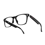 Fecoul AI Smart Translation Glasses, 164 Language Voice Translator, Open-Ear Bluetooth Glasses with Speakers, Photochromic Lenses, Lightweight 170mAh Battery for Men Women Travel and Work