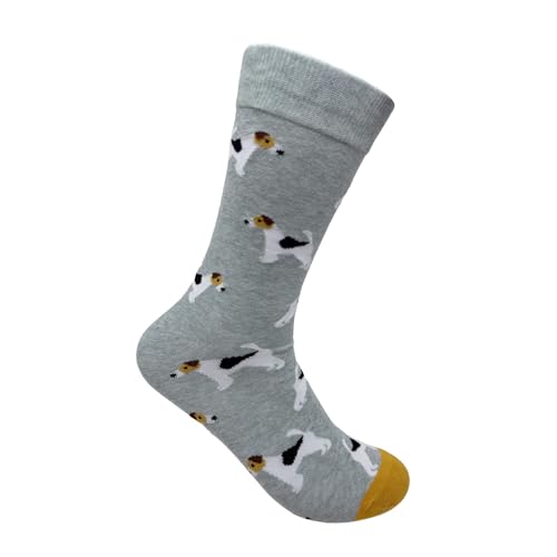Image of Mint & Oak Long Socks For Men, Soft Cotton Calf Length Socks, Colorful Sock Gift For Men, Full Length & Odour Free, Funky Socks - Gift Box of 3