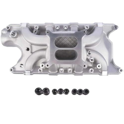 Admisión de aluminio de doble plano SBF: mayor torque y flujo para bloque pequeño 302