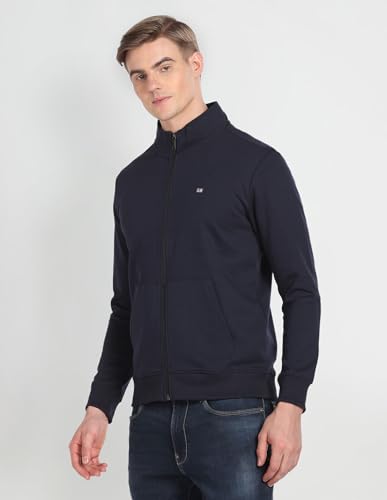 Image of Arrow Men's Cotton Classic High Neck Sweatshirt