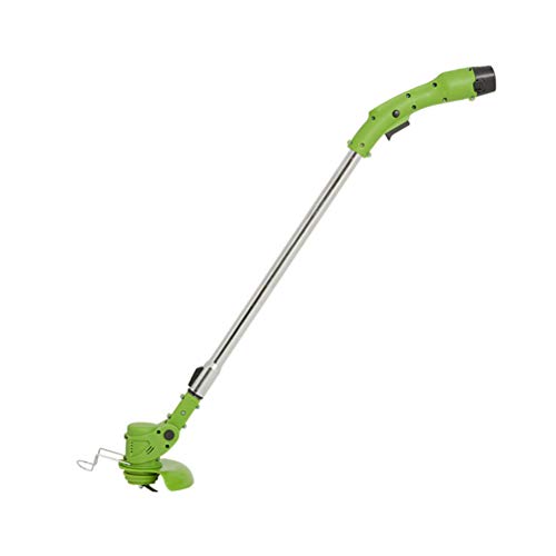Kexia Electric Lawn Mower, Hand-Held Weeder, Wireless Rechargeable Head Angle Adjustable, Small Garden Lawn Trimming Tool