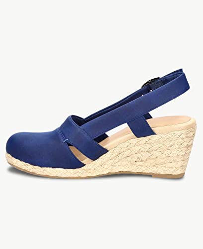 Image of Juliet Holy Womens Wedges Sandals Platform Espadrilles Slingback Closed-toe Clogs Sandals