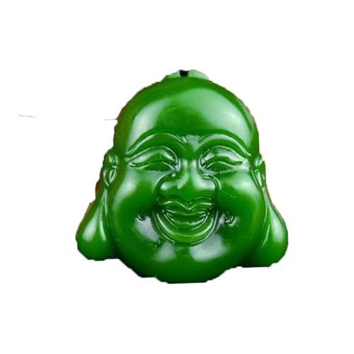 Collier en jade vert naturel et Bouddha, le cadeau idéal