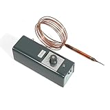 LEAPTREND W1609-101 Thermostat Temperature Controller Refrigeration Remote Bulb TH-1609, from -30 Degrees F to 90 Degrees F (-34 Degrees C to 32 Degrees C), 5 Ft Capillary