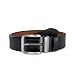 Produktbild VRLEGEND Gürtel Herren Ledergürtel Leder Jeansguertel Herrengürtel Entfernbar Schnalle Einstellbar 110-180cm (150cm, Schwarz)