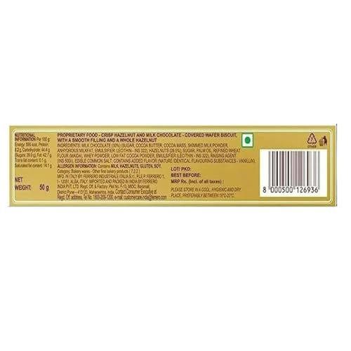 Image of Ferrero Rocher, 4 Pieces - 50 g (Pack of 6)