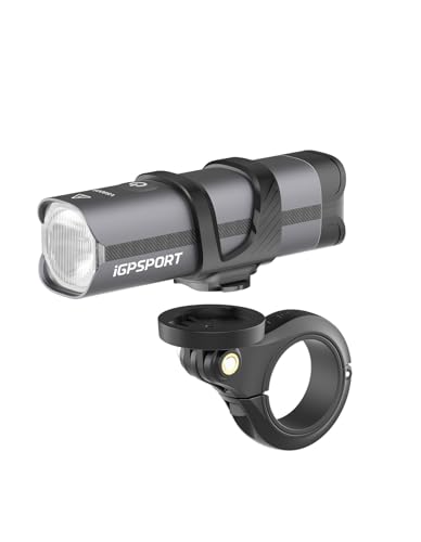Image of iGPSPORT Smart Bike Light, 500 /800 /1200 /1800 Lumens Bright Bicycle Headlight for Night Riding Cycling Rechargeable Waterproof
