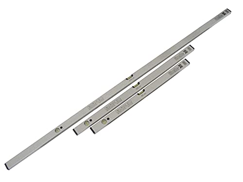 Wasserwaagen Set - 80/100 / 200 cm - mit hoher Genauigkeit (0,5mm/1m)