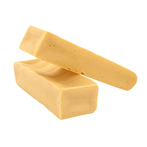 Kauies luftiger Kaukäse - 100% natürliche Käsestange für Hunde aus Kuhmilch, proteinreich, laktosefrei, glutenfrei, ideal für Welpen & Senioren, Made in Germany, Größe XXL (2 x 200g) bis 30kg