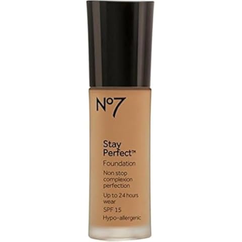 No7 Stay Perfect Foundation in Deeply Beige Cover