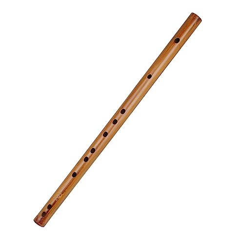 VANZACK Wooden Flute Key D Lightweight Vertical Wooden Musical Instrument for Beginners Includes Storage Bag Safe No Lacquer Finish Easy Intonation for Music Learning