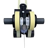 【EINFACH ZU KLEBEN]: Beim Anbringen befinden sich an der Unterseite Rollen, mit denen Sie es fest andrücken können, wodurch das Abdeckpapier fest sitzt, sodass es leicht zu kleben ist und sehr stark ist und nicht herunterfällt.