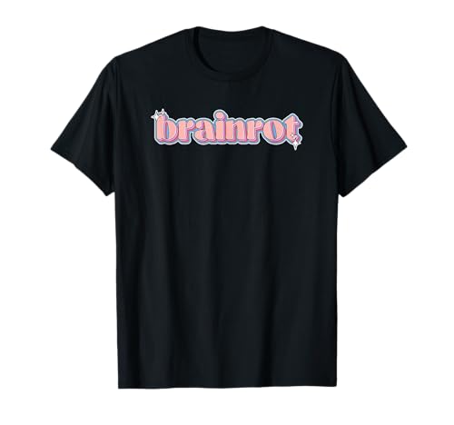 Brainrot: Meme Retro Sparkle Brainrot Camiseta