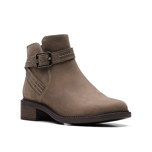 Image of Clarks womens 26168079-dark Tan L Uniform Dress Shoe