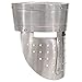 vidaXL Casque de Chevalier Médiéval pour GN Médiéval Fête d'halloween Jeu de Rôle en Direct Reconstitutions Historiques Argenté 24x24x29 cm Acier