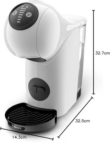 Miniatura 8 de Krups Nescafé Dolce Gusto Genio S, Máquina Compacta De Cápsulas Multibebidas, Alta Presión, Espresso Con Crema En 30 Segundos, Parada Automática, Diseño Xl, Blanca 3 Packs De Café Intenso
