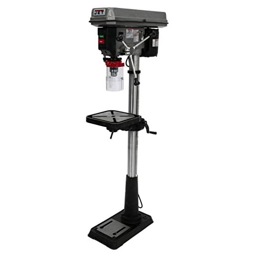 JET J-2500 15-Inch 3/4-Horsepower 115-Volt Floor Model Drill Press