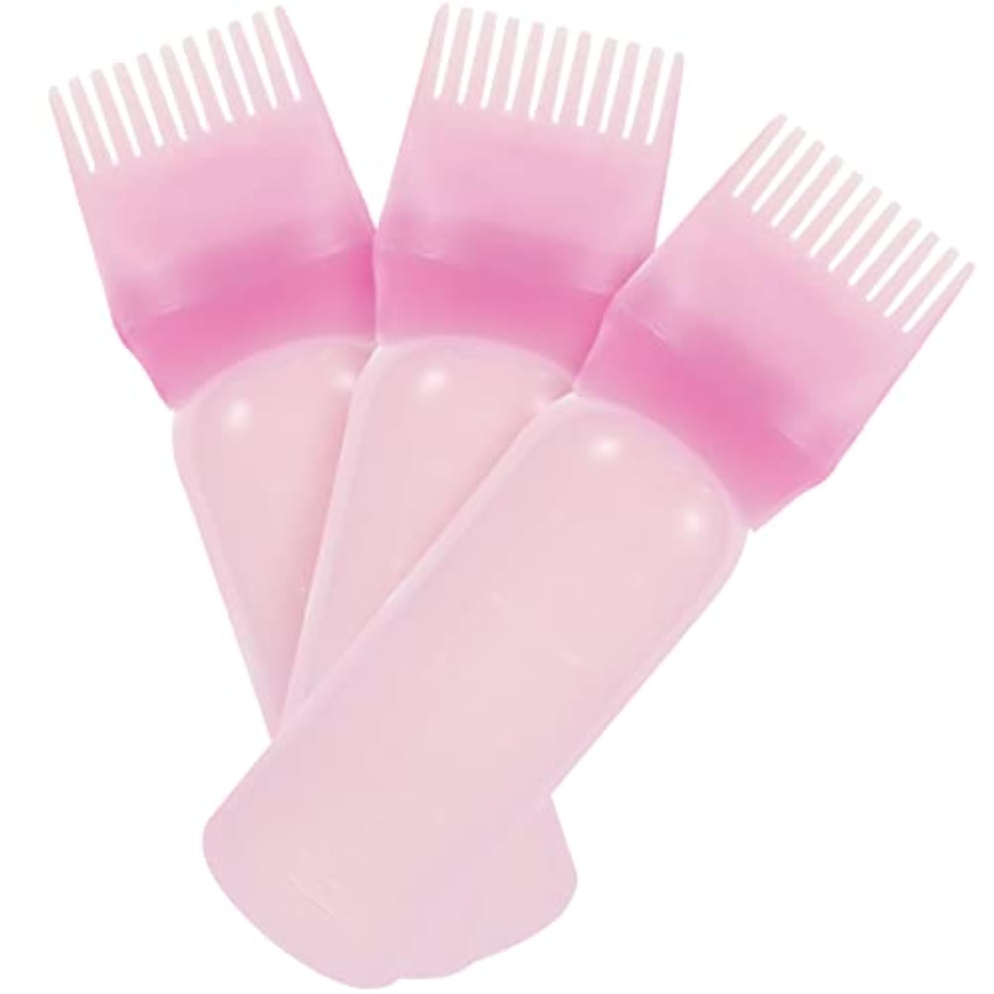 3Pcs Root Comb Applicator Bottle Set for Hair Dye