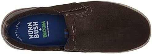 Nunn Bush Men's Tour 2.0 Plain Toe Slip-On Loafer with KORE Comfort Technology, Mocha, 10.5 Wide | Image 4
