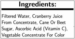 Image of Ocean Spray Cranberry Cocktail Juice, No Sugar Added, 3 Liter Bottle (Pack of 6)