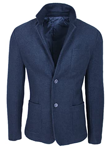 Blazer Homme Casual Élégant pour Sorties Hivernales Veste Evoga XL