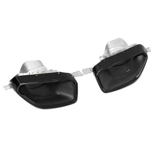 Embouts d'échappement double sortie MP Look noir mat pour BMW 320i 330i M340i