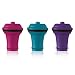 Vacu Vin Wine Saver Vacuum Stoppers Set of 3– Blue/Pink/Purple
