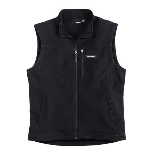 TRUEWERK S3 Solution Vest for Men, Men's Work Vest, Waterproof, Technical Workwear with Fleece and 4-Way Stretch