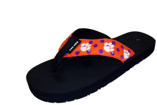 clemson flip flops