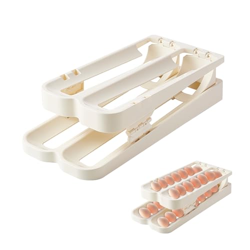 Boîte De Stockage Oeufs - Plateau Réfrigérateur Transparent Plastique - Neuf