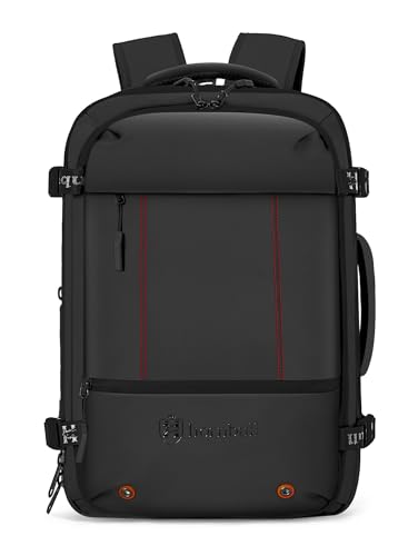 Image of HORNBULL Tuscany Travel Backpack for Men 40L & Upto 17.3-inch Laptop Backpack Shockproof with USB & Type-C Port TSA Lock, Multi-Layer 1680D Polyester, Expandable Backpack for Weekend Office & Travel